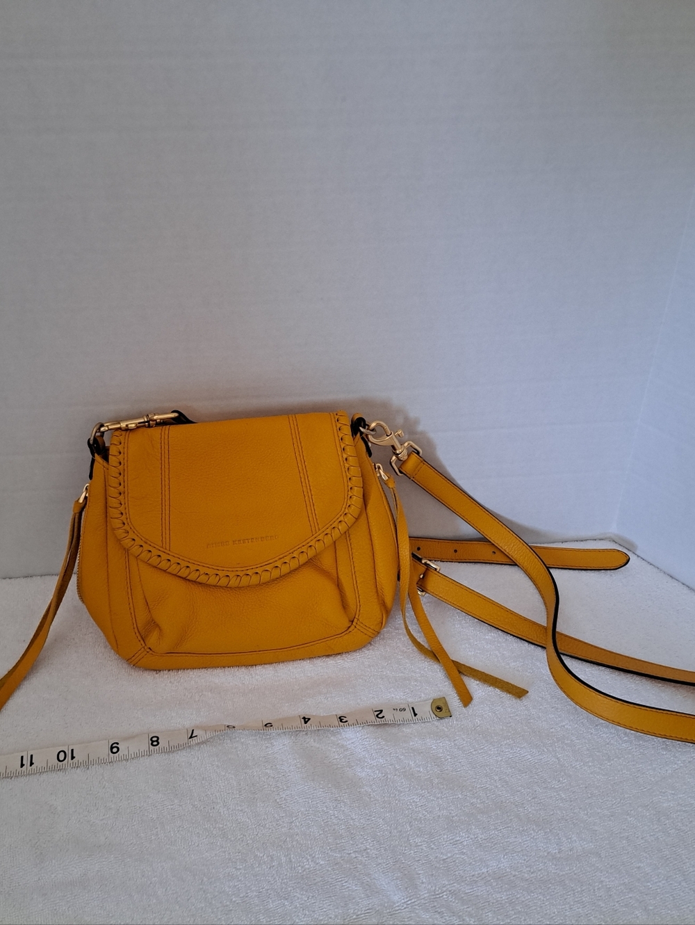 Mustard Yellow Crossbody Shoulder Bag  Aimee Kestenberg